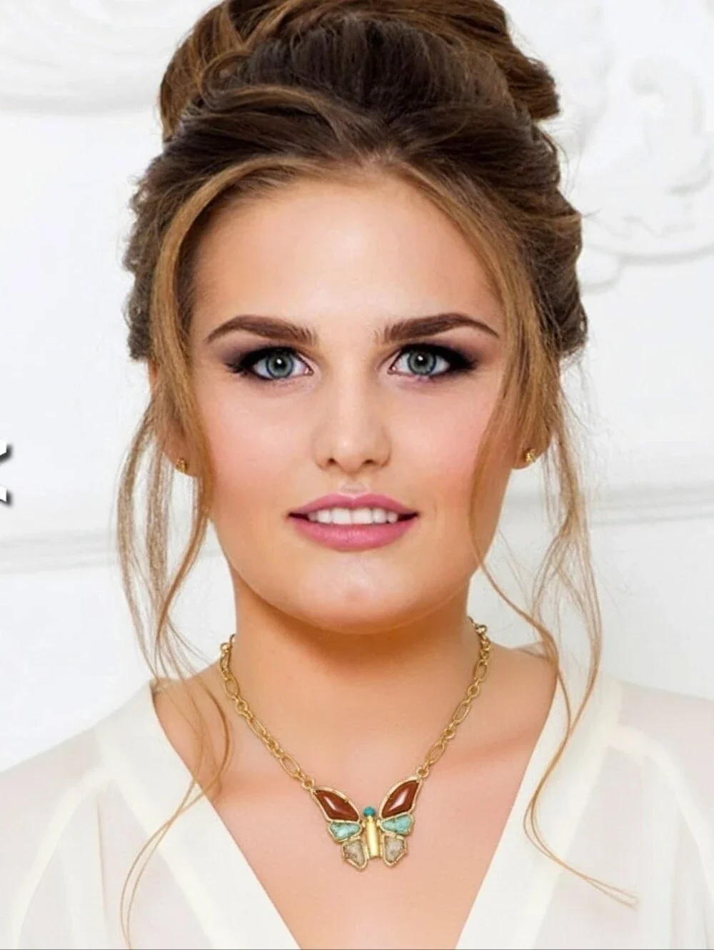 🤎▪️Piper k ▪️Brass Genuine  Butterfly Pendant 16 In Beautiful Necklace